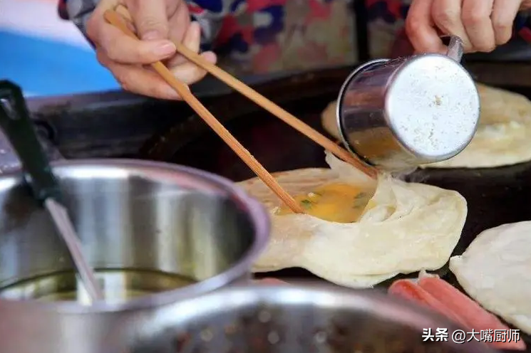 鸡蛋灌饼制作方法家常 鸡蛋灌饼的正宗和面方法-3