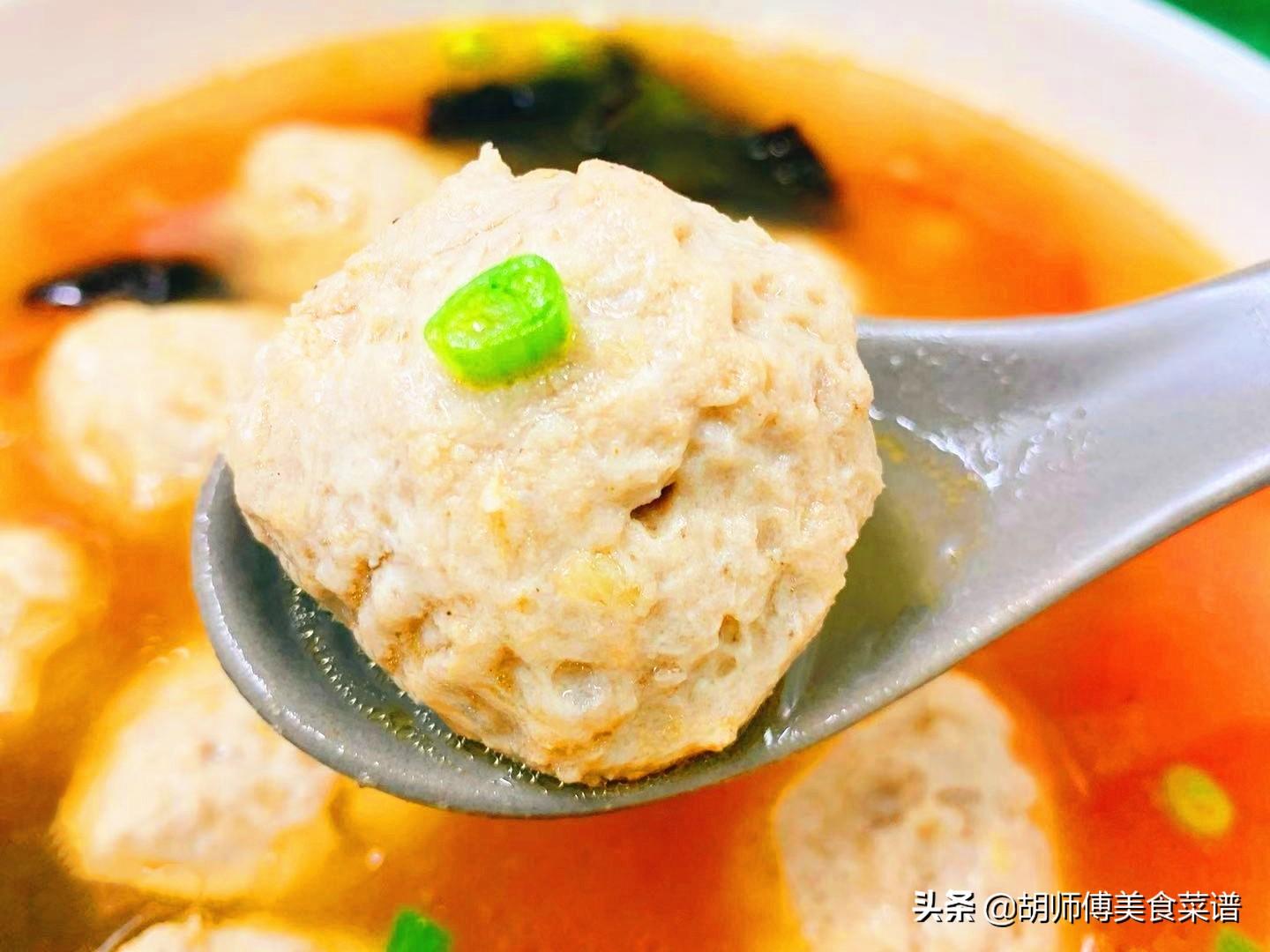 怎么做肉圆子又嫩又不散_怎样做肉丸子又嫩又好吃-1
