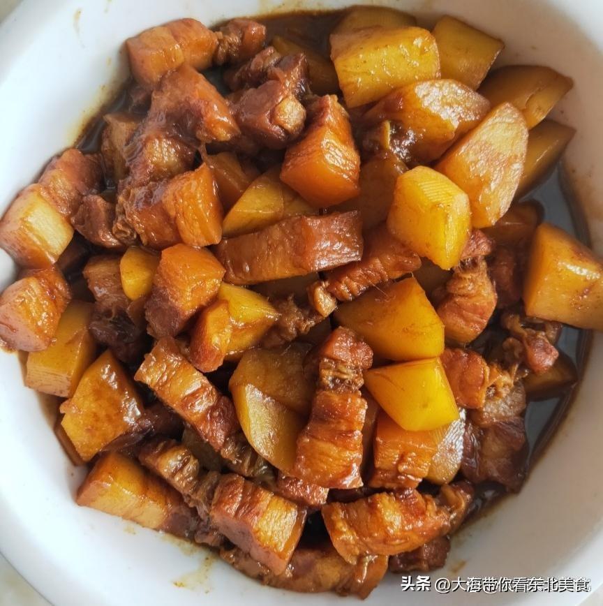 红烧肉炖土豆怎么做好吃 ？（红烧肉炖土豆的简单做法）-10