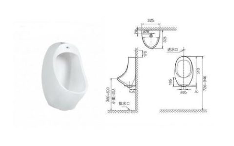 小便器安装高度是多少（挂式小便器墙排安装方法）
