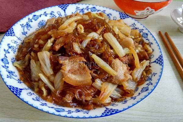 白菜猪肉炖粉条的家常做法 东北猪肉炖粉条白菜怎么做？-10