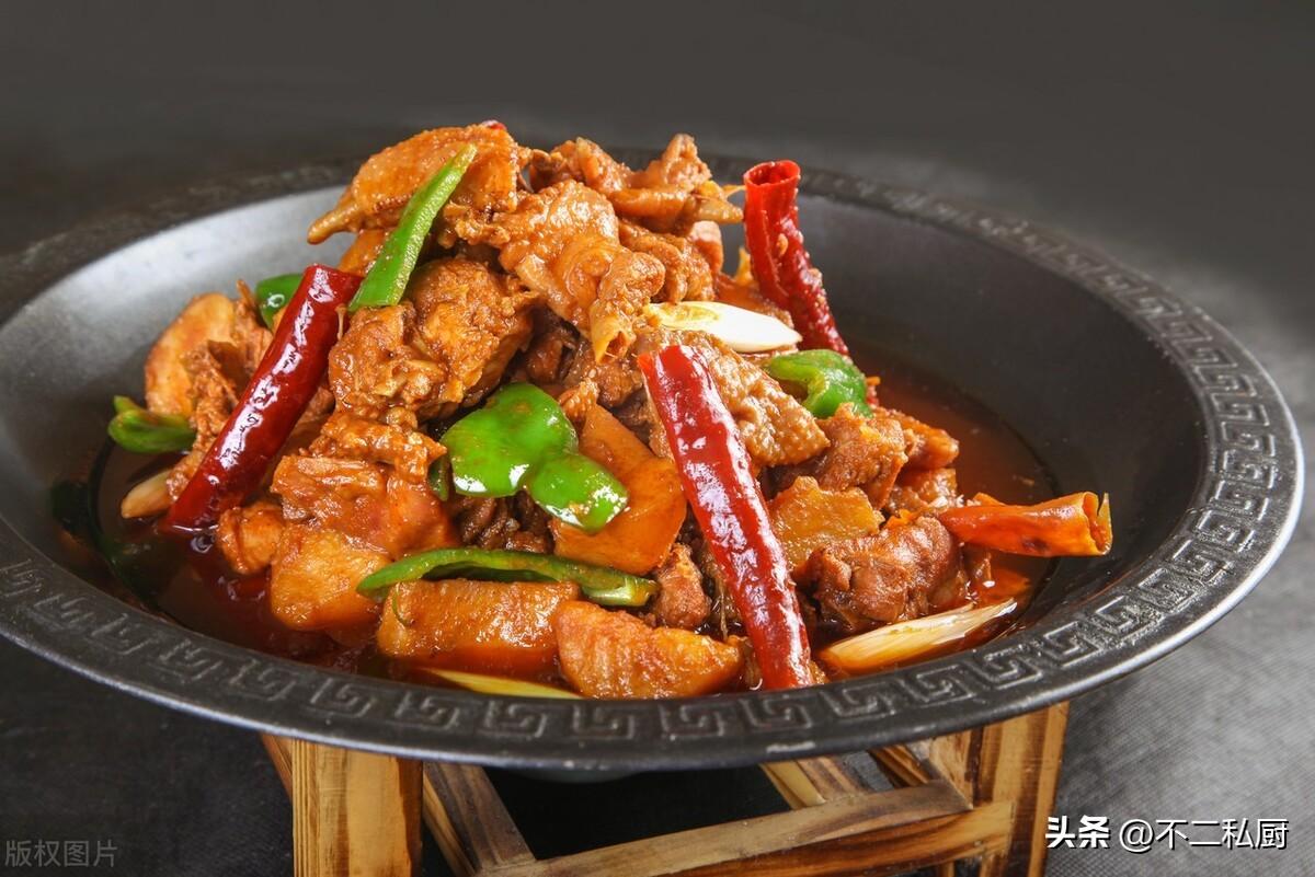 麻椒大盘鸡的正宗做法（红烧大盘鸡的做法）-1