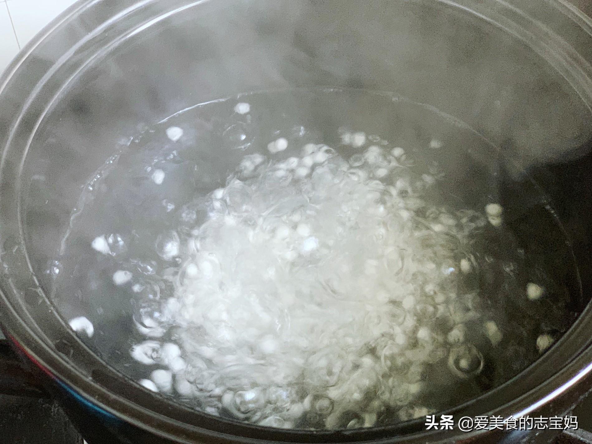 紫米西米露的做法（西米露配什么东西好吃）-5