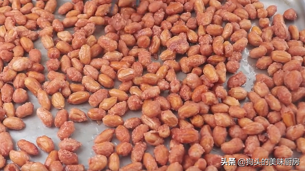 炸花生米怎么炸才香又脆（老式花生糖的做法）-14