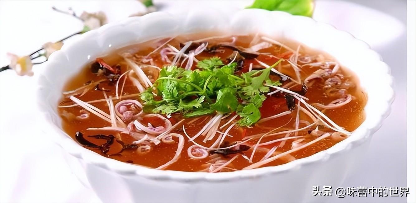 正宗酸辣肚丝汤的做法（酸辣肚丝汤用的是什么肚）-5