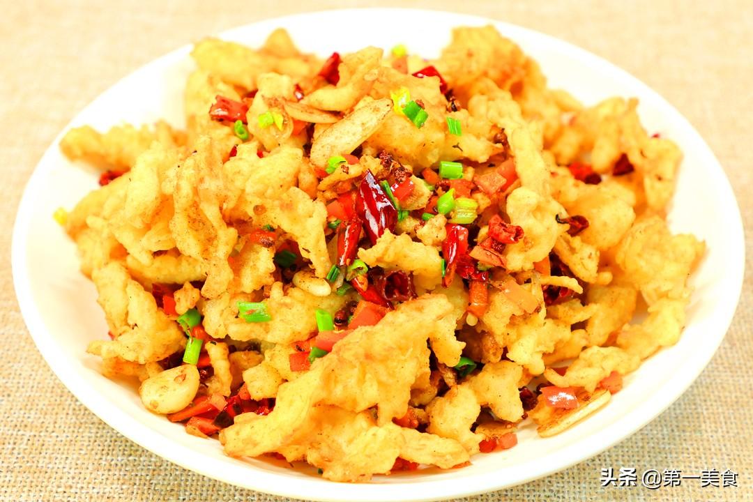 油炸蘑菇的制作方法_干炸蘑菇家常做法-10