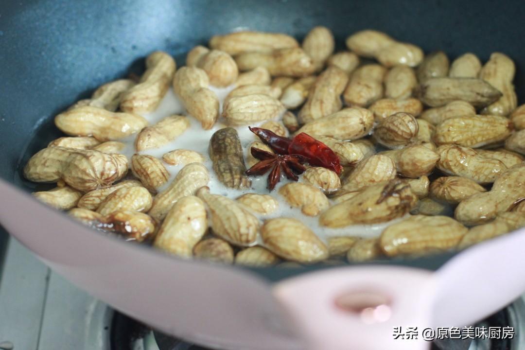 水煮带壳花生的正确做法_干的带壳花生怎么煮好吃-8