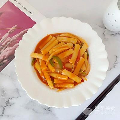 辣年糕的做法家常做法（辣年糕怎么做好吃）-12