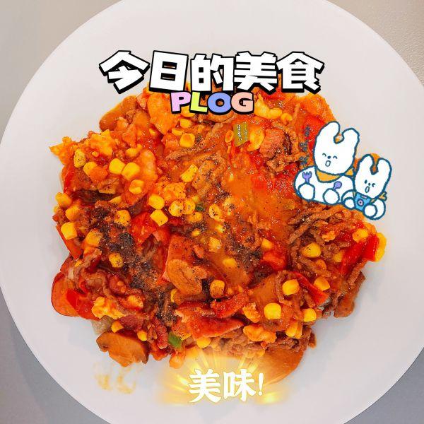 意大利面酱汁的家常做法（懒人的番茄酱意大利面）-1