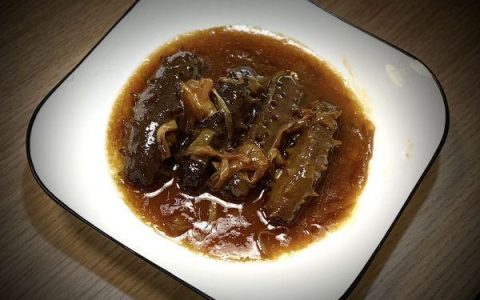 海参的家常做法之葱烧海参，即食海参怎么做葱烧海参