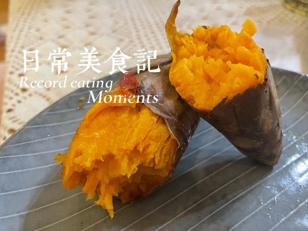 空气炸锅烤红薯需要翻面吗，空气炸锅烤红薯要切开吗？-1