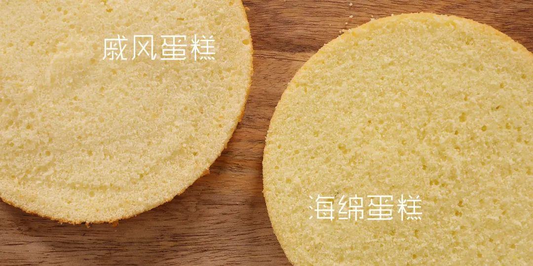 海绵蛋糕和戚风蛋糕有什么区别？（海绵蛋糕的配方）-1