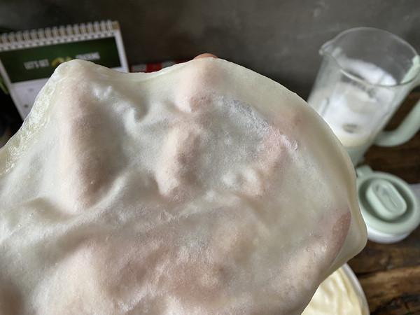 春卷皮的面糊调制技术_春卷皮水和面的比例-1
