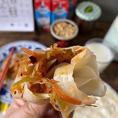 春卷皮的面糊调制技术_春卷皮水和面的比例-1
