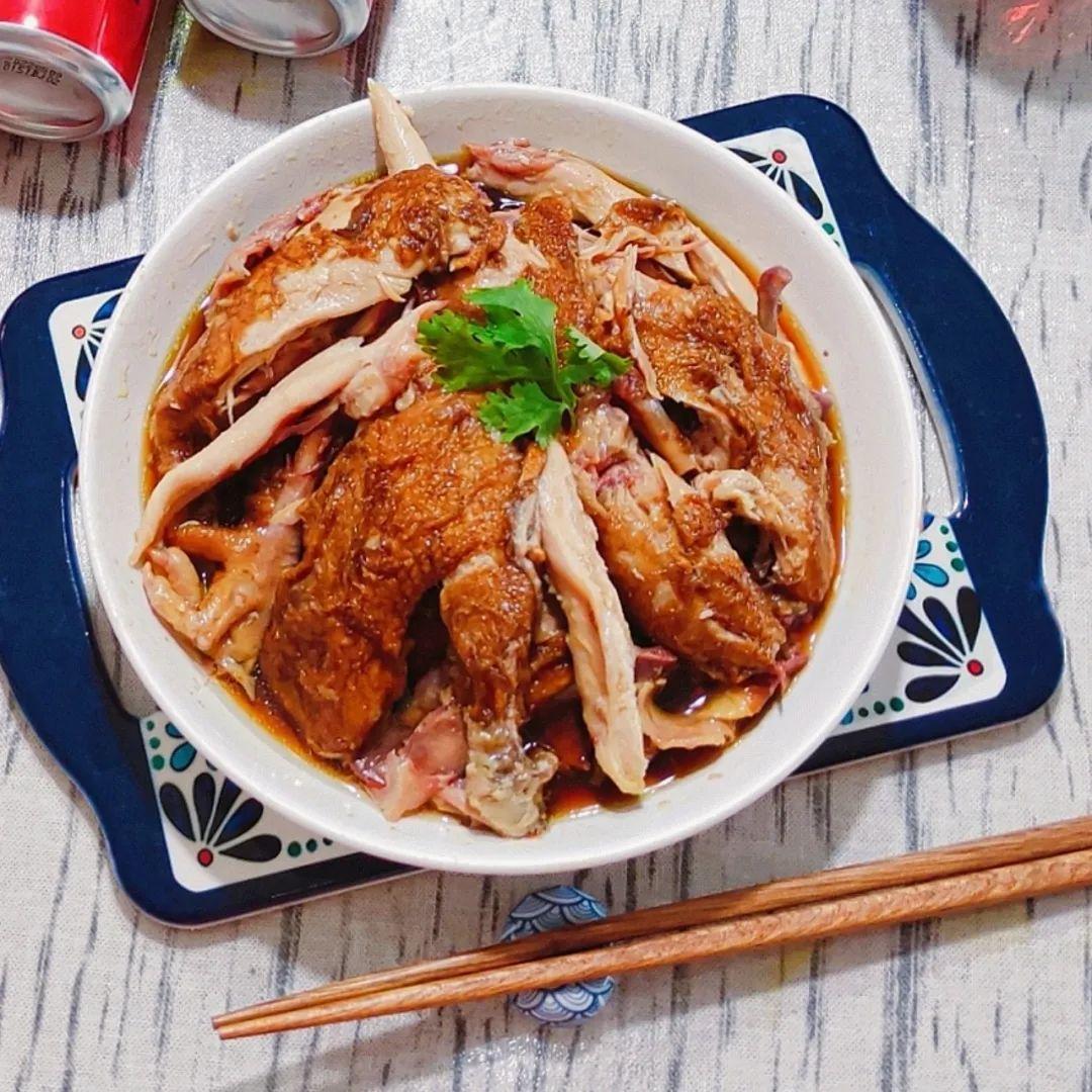 酱油鸡的制作方法电饭锅 （广东正宗豉油鸡配方）-15