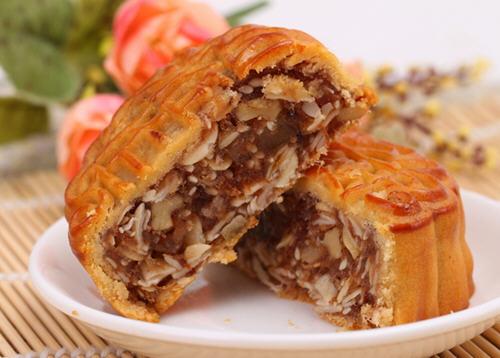 黑五仁月饼的段子（五仁月饼怎么做的）-5