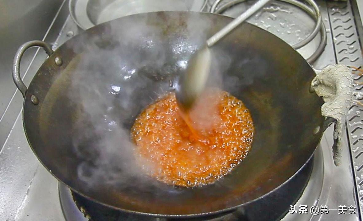 菠萝咕咾肉家常的做法（菠萝咕噜肉怎样做）-8