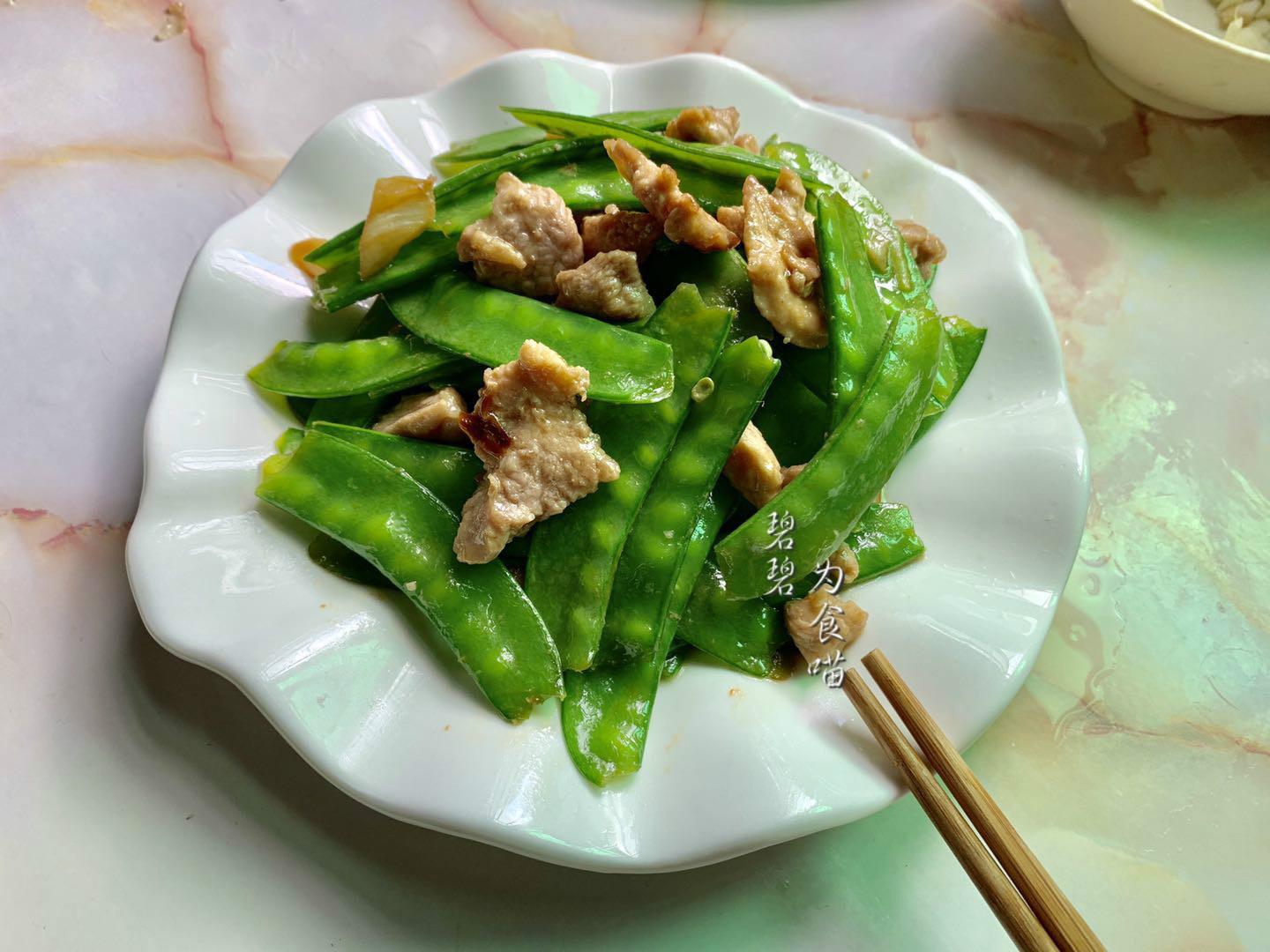 荷兰豆炒肉怎么做好吃_荷兰豆炒肉丝怎么炒-7