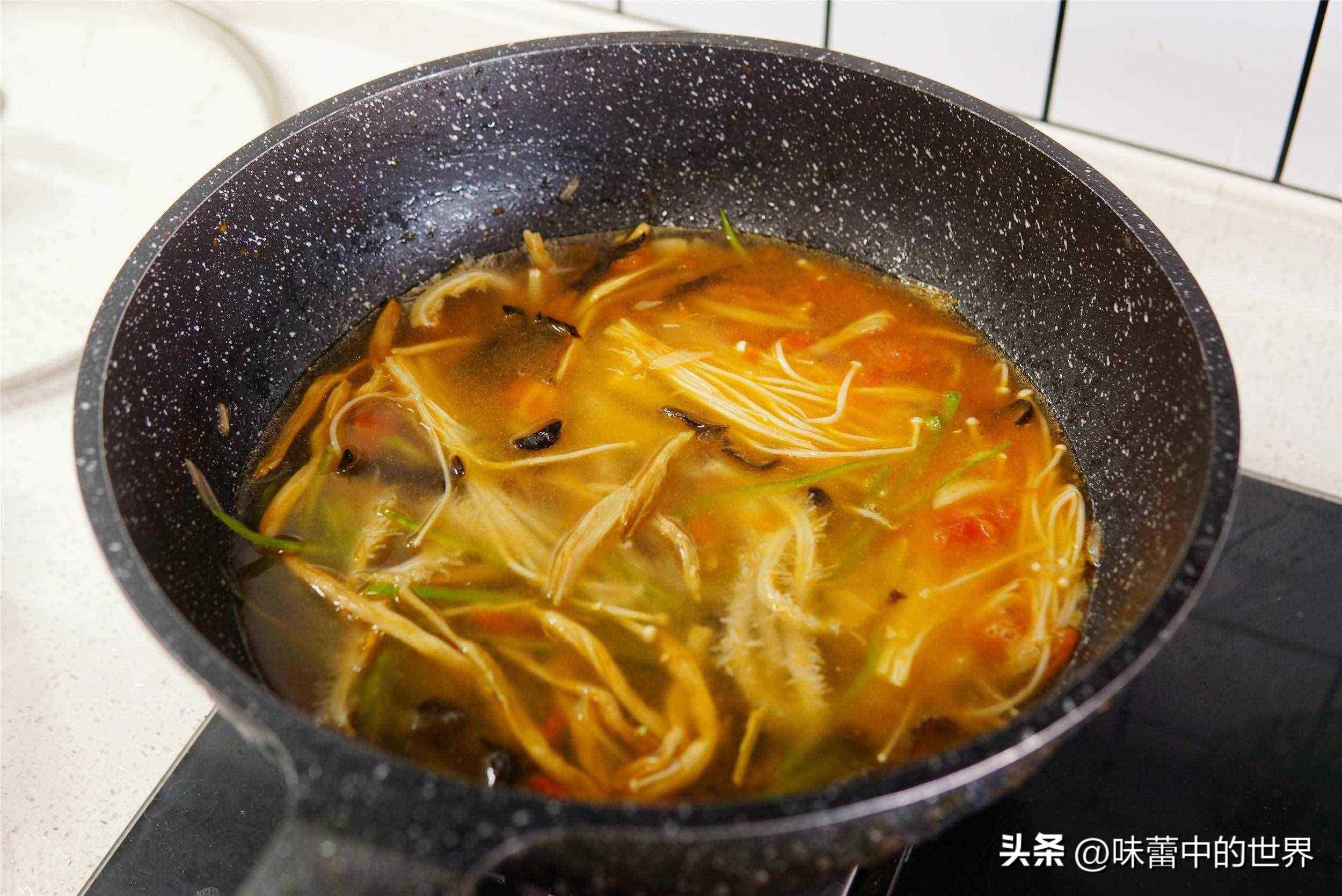 正宗酸辣肚丝汤的做法（酸辣肚丝汤用的是什么肚）-4