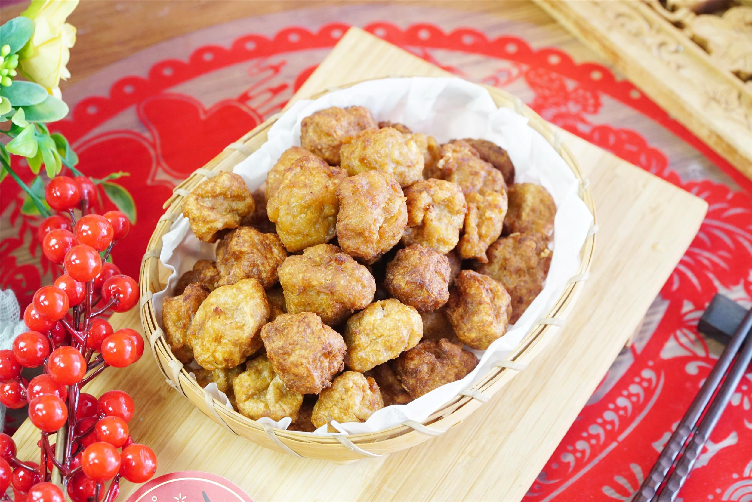 炸牛肉丸子的做法家常_油炸牛肉丸子的制作方法及配方-12