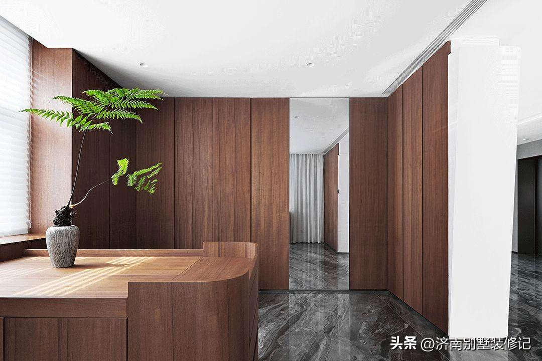 简约天花板装修效果图 纯白极简风格装修效果图-2