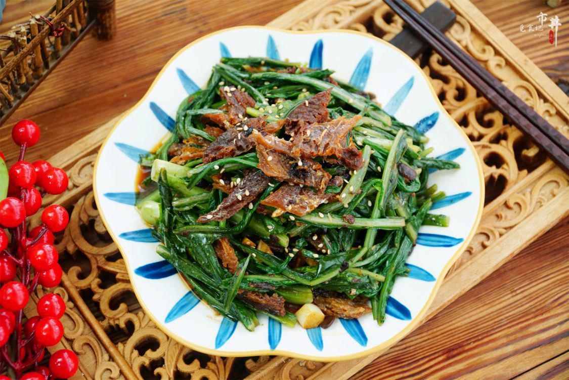 豆豉鲮鱼油菜的做法大全（油麦菜炒豆豉鲮鱼窍门）-1