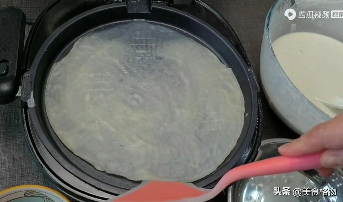 凉皮的制作方法与配方，电饼铛做面皮的方法-10