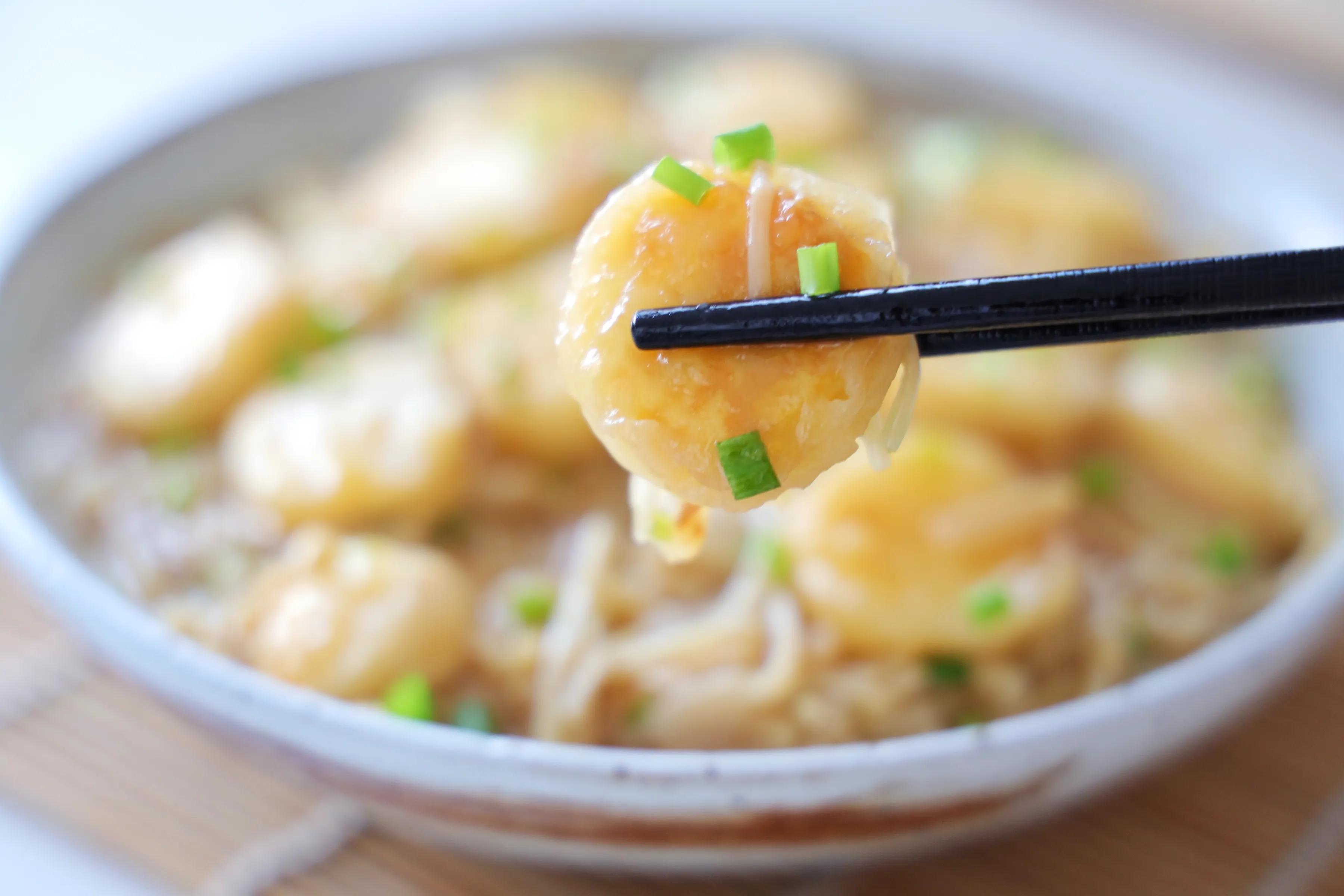 金针菇炒鸡蛋豆腐（金针菇怎么做好吃）-3