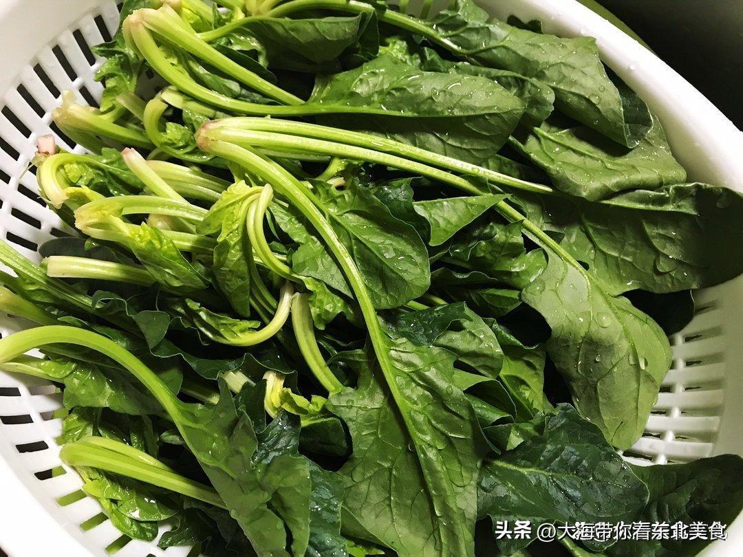 清炒菠菜怎么做好吃（焯菠菜的正确做法）-12