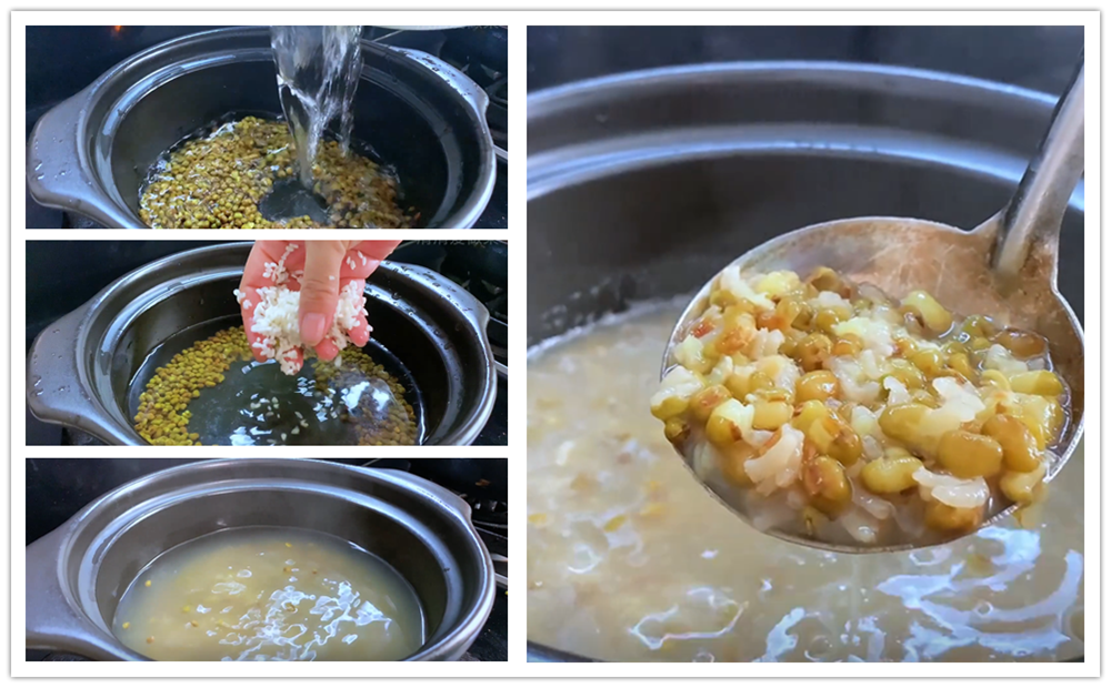 怎么熬绿豆粥又简单又好喝，煮绿豆容易烂窍门-1