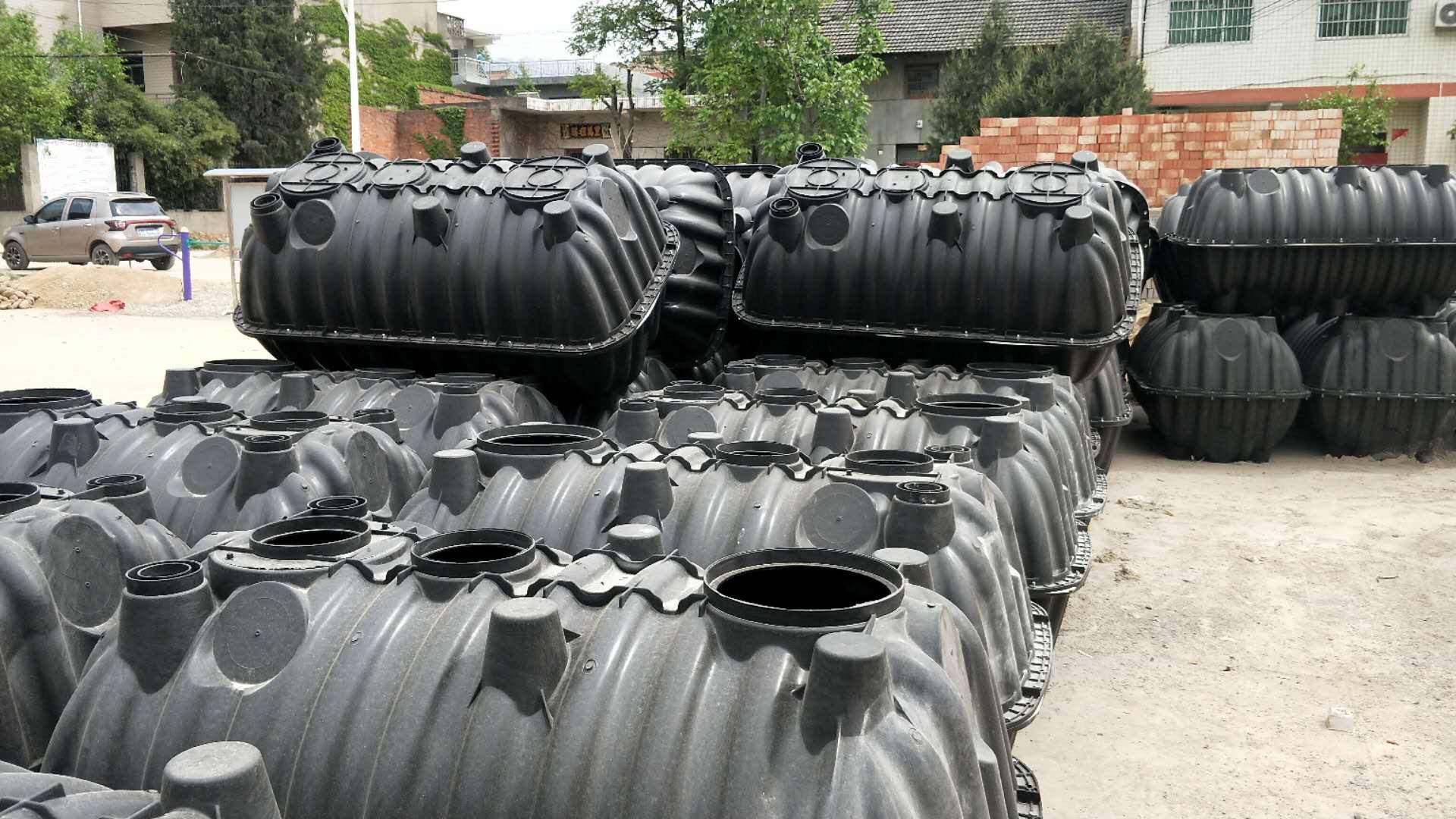 农村建房下水道化粪池设计，农村旱厕改造三格化粪池-2