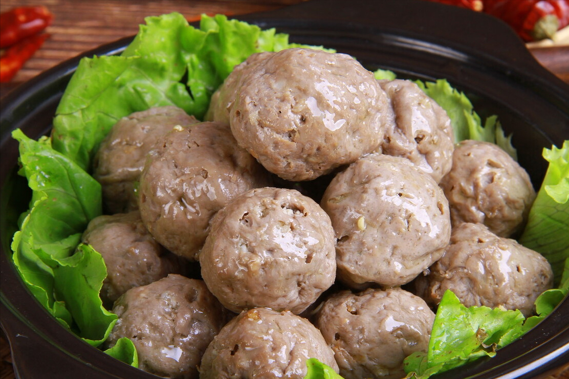牛肉丸子的做法和配方 牛肉丸配料表-5