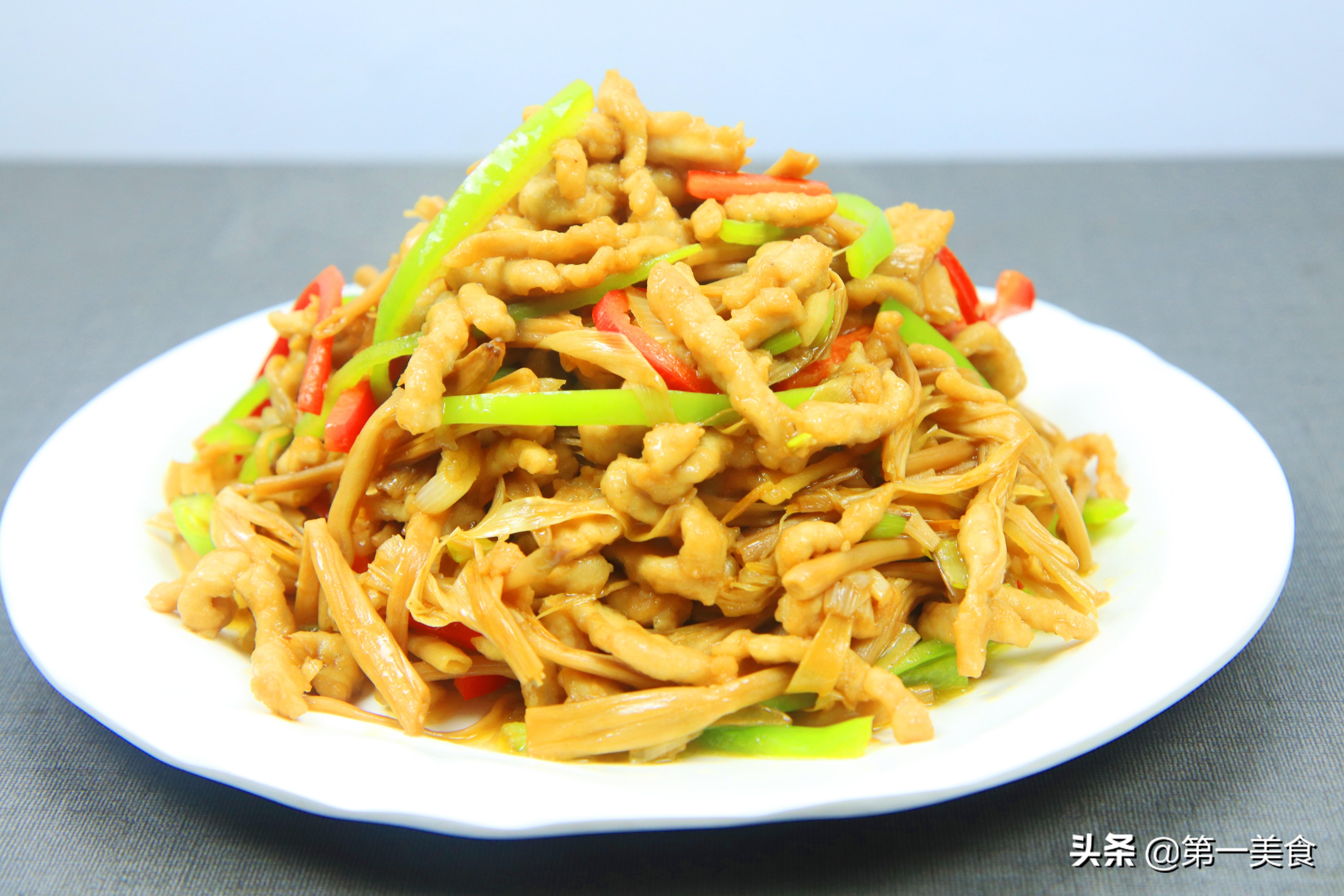 黄花菜炒肉丝怎么做（黄花菜炒肉丝怎么炒好吃）-1