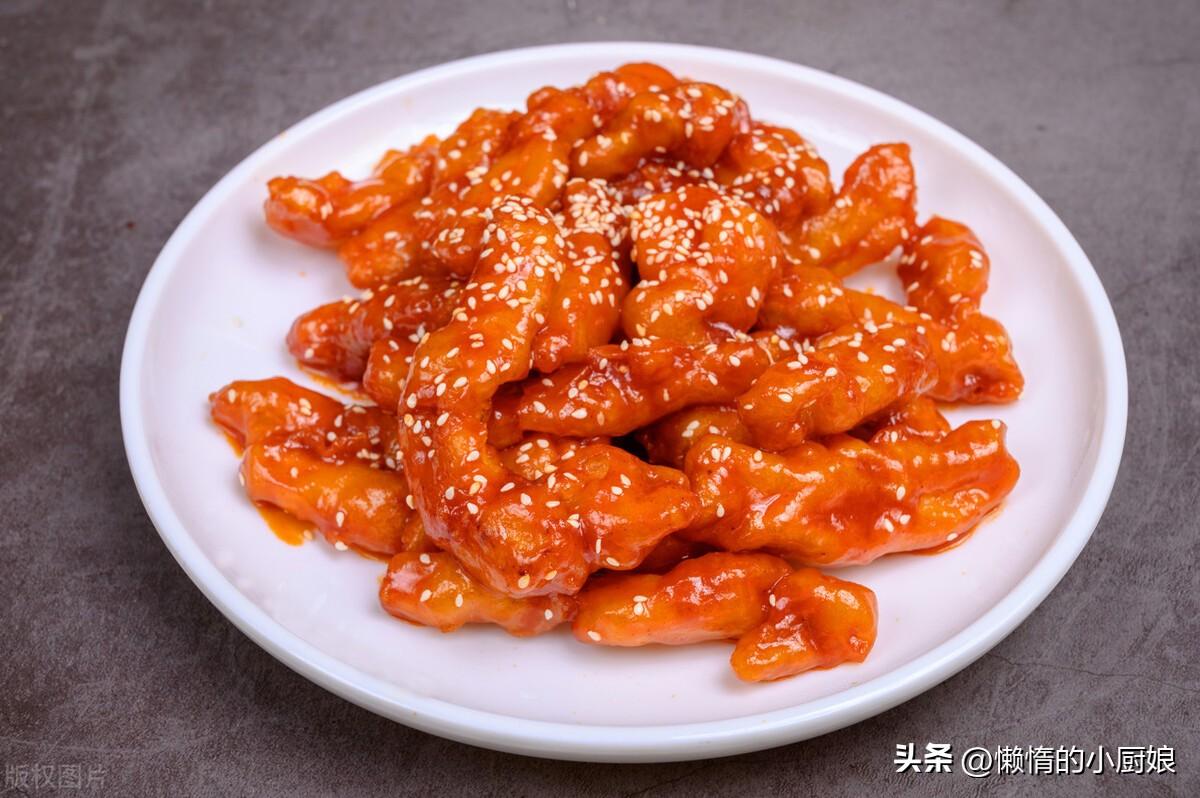 糖醋里脊肉的家常做法（糖醋里脊怎样做才酥脆）-6