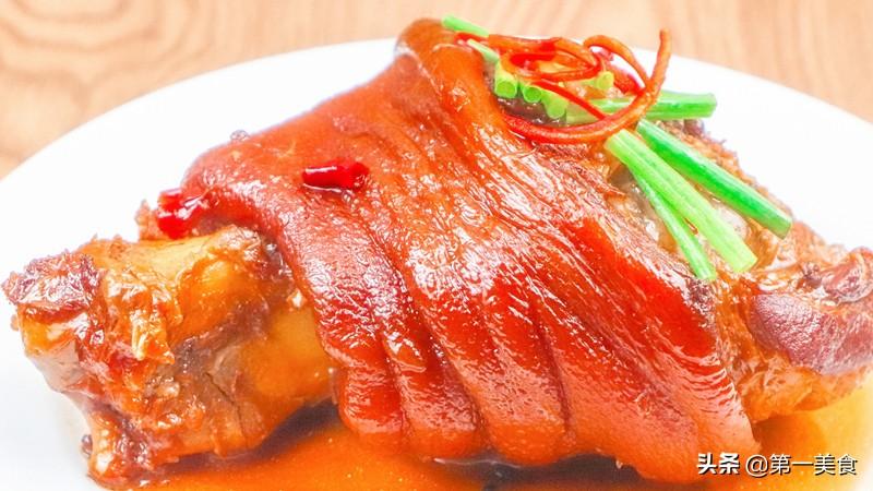 红烧肘子怎么做又烂又好吃，红烧肘子的酱汁怎么做？-1