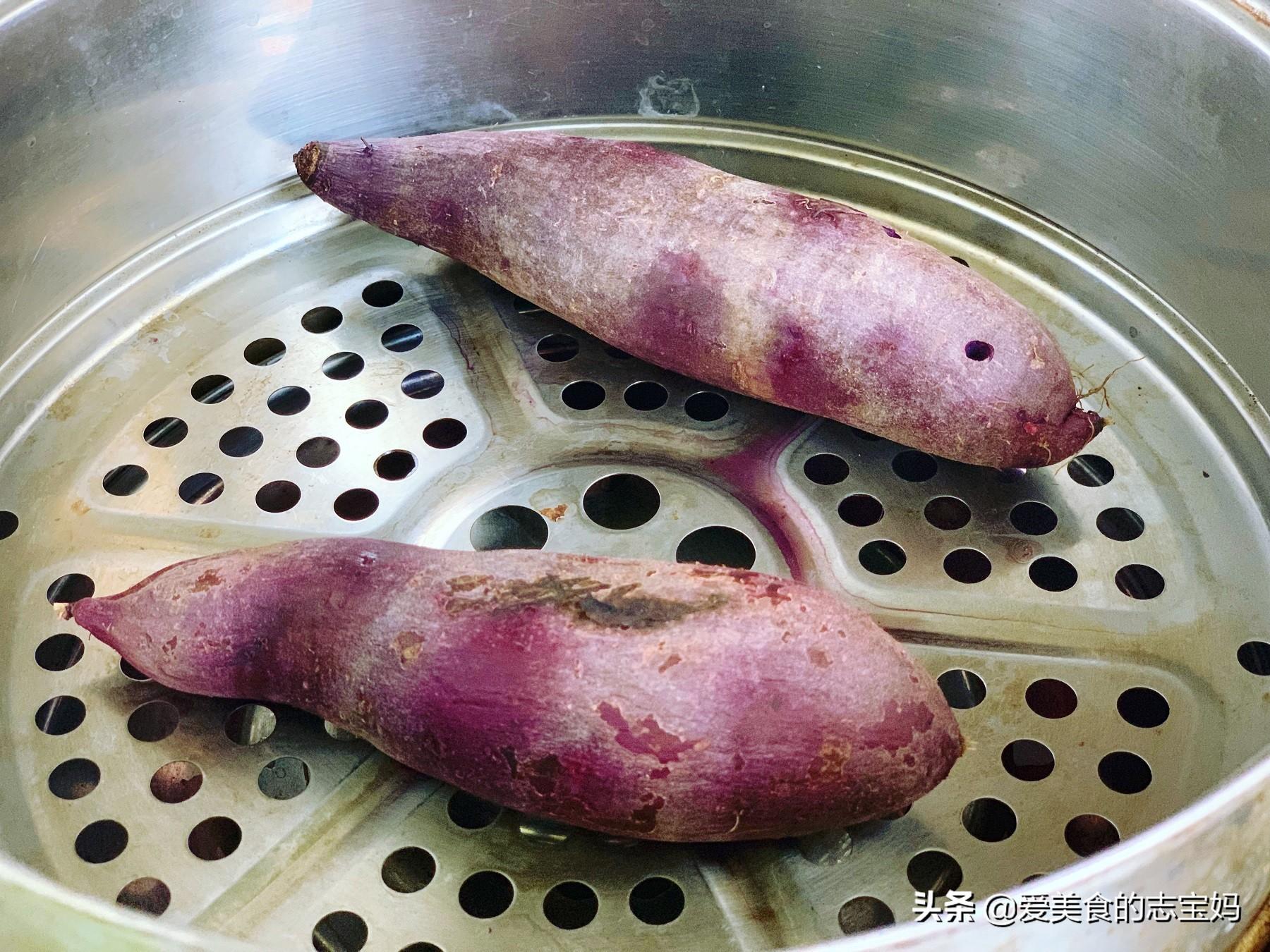 紫米西米露的做法（西米露配什么东西好吃）-8