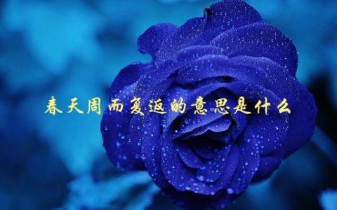 春天周而复返的意思是什么，探究四季变化的奥秘