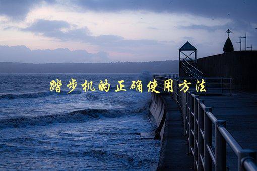 踏步机的正确使用方法，如何避免受伤并达到最佳效果-1