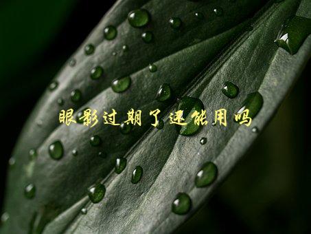 眼影过期了还能用吗，该如何判断和处理-1