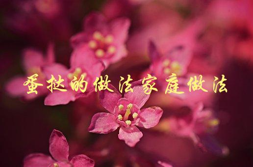 蛋挞的做法家庭做法(如何轻松在家制作美味蛋挞)-1