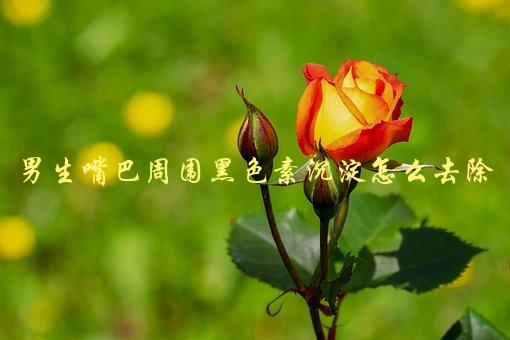 男生嘴巴周围黑色素沉淀怎么去除，5种方法告诉你-1
