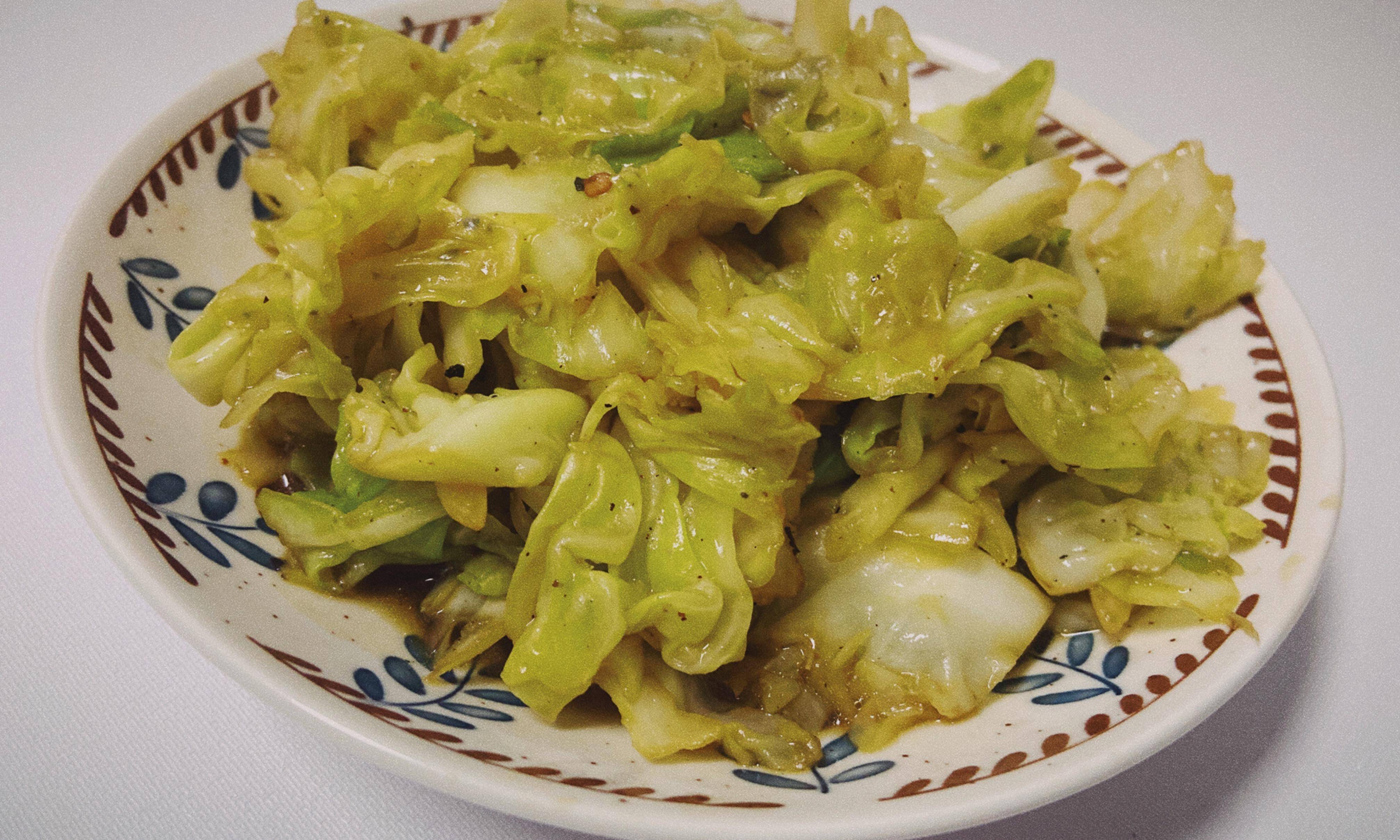 教你在家做素版手撕包菜,做法简单,超好吃